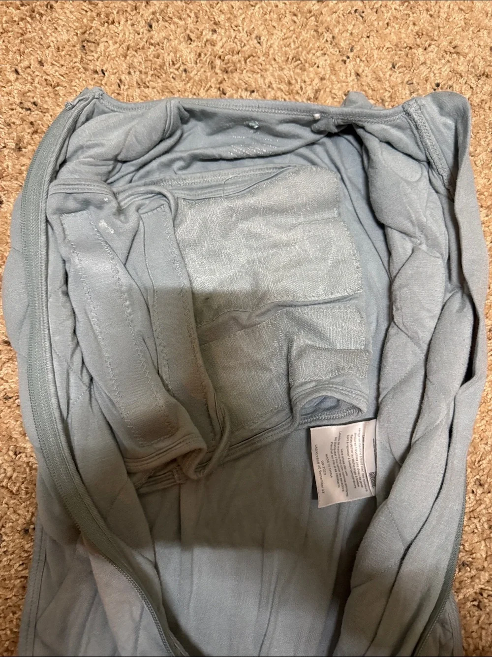 Dreamland Baby Weighted Sleep Swaddle in Ocean Blue